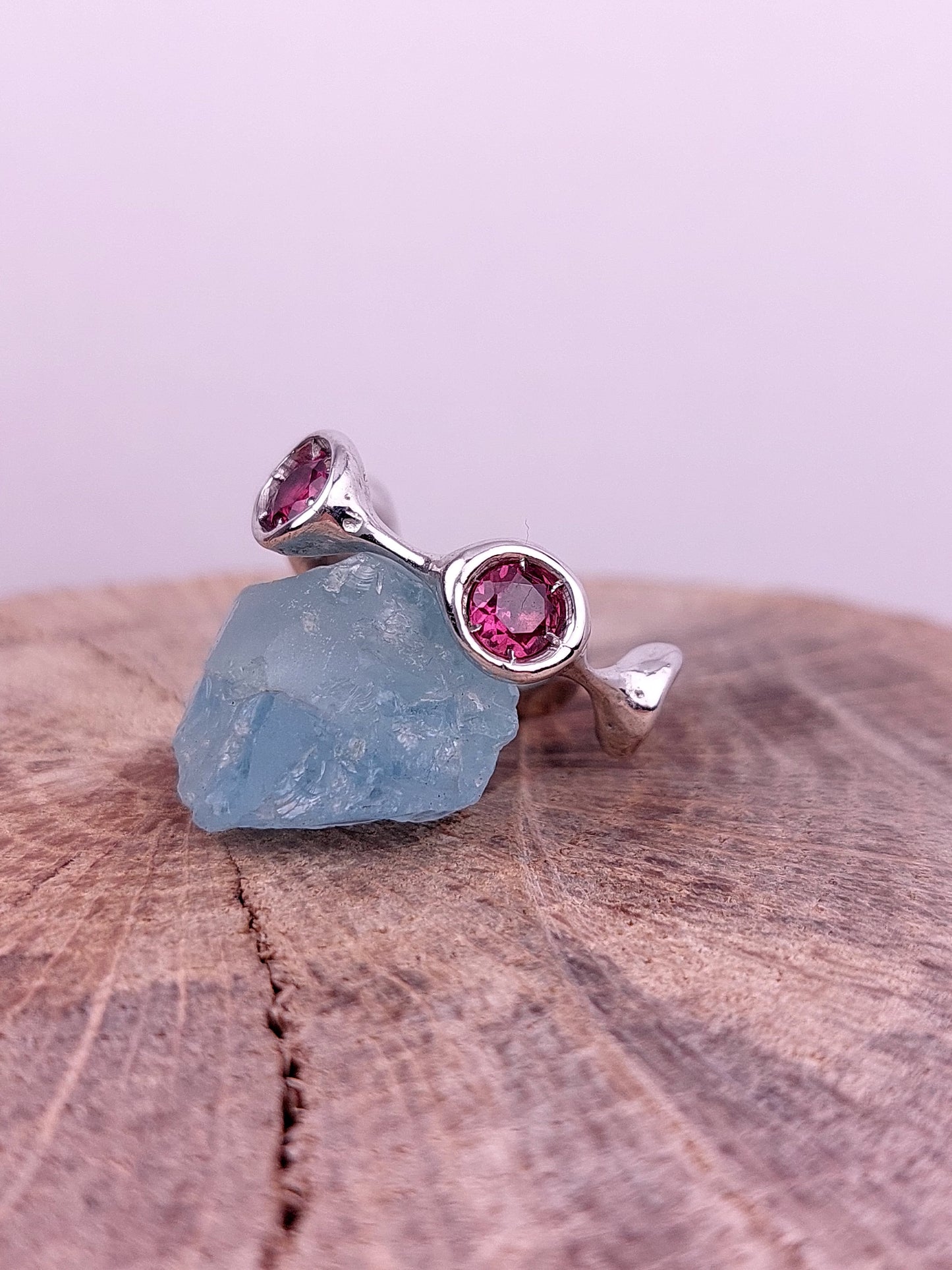 "Eternity" in argento con Rodoliti