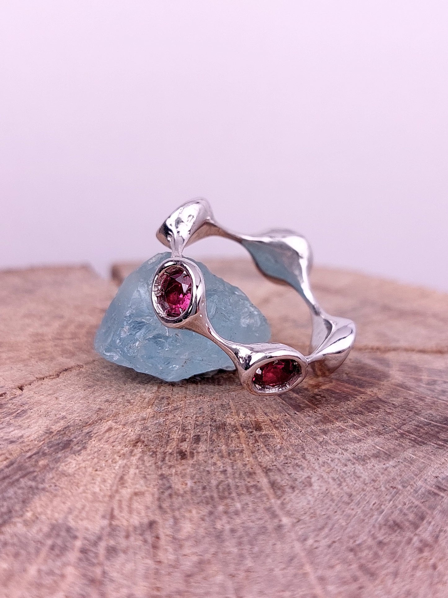 "Eternity" in argento con Rodoliti