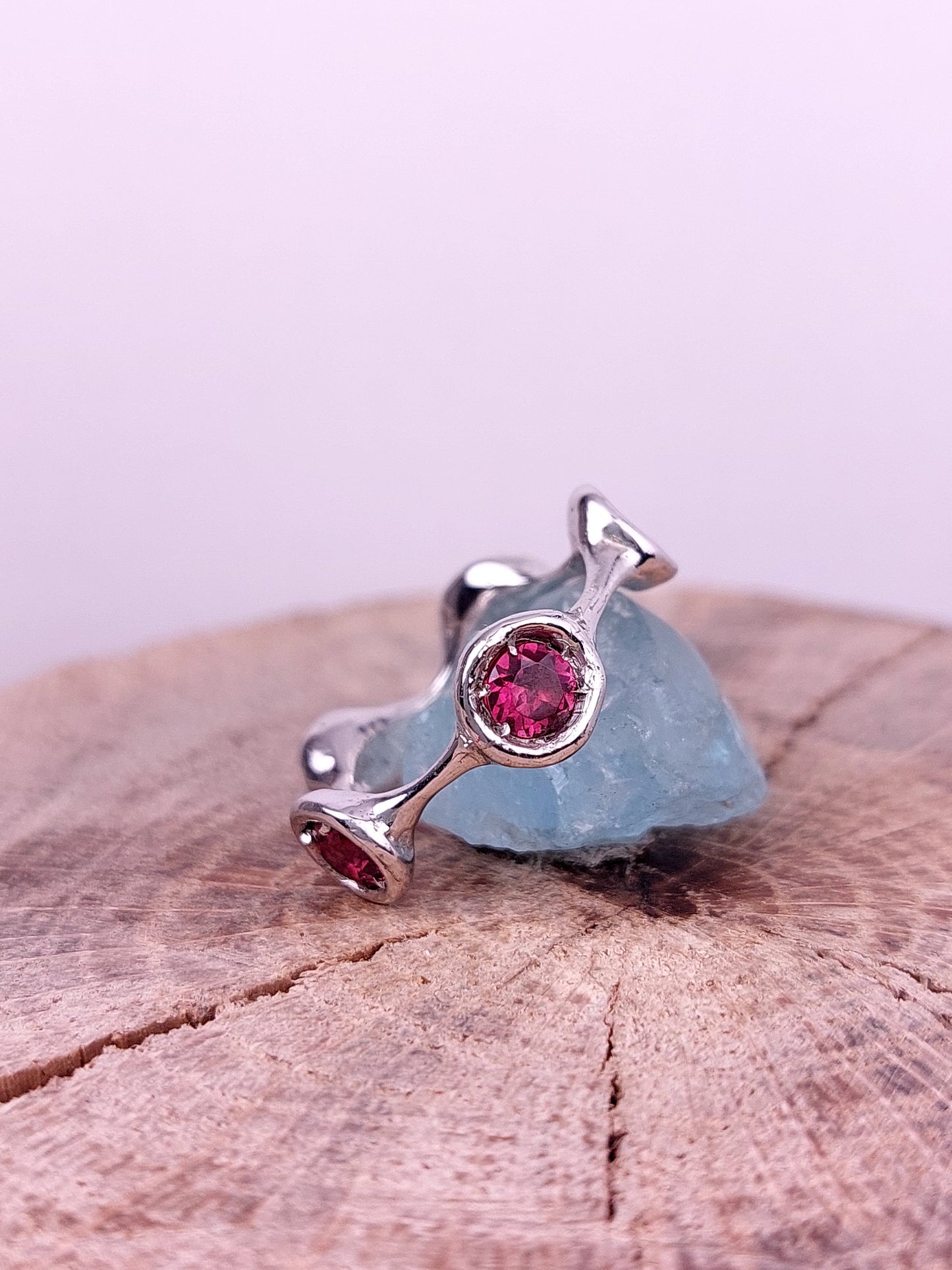 "Eternity" in argento con Rodoliti