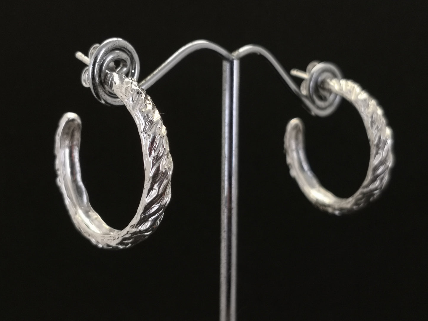 Orecchini "StoneBand" in argento