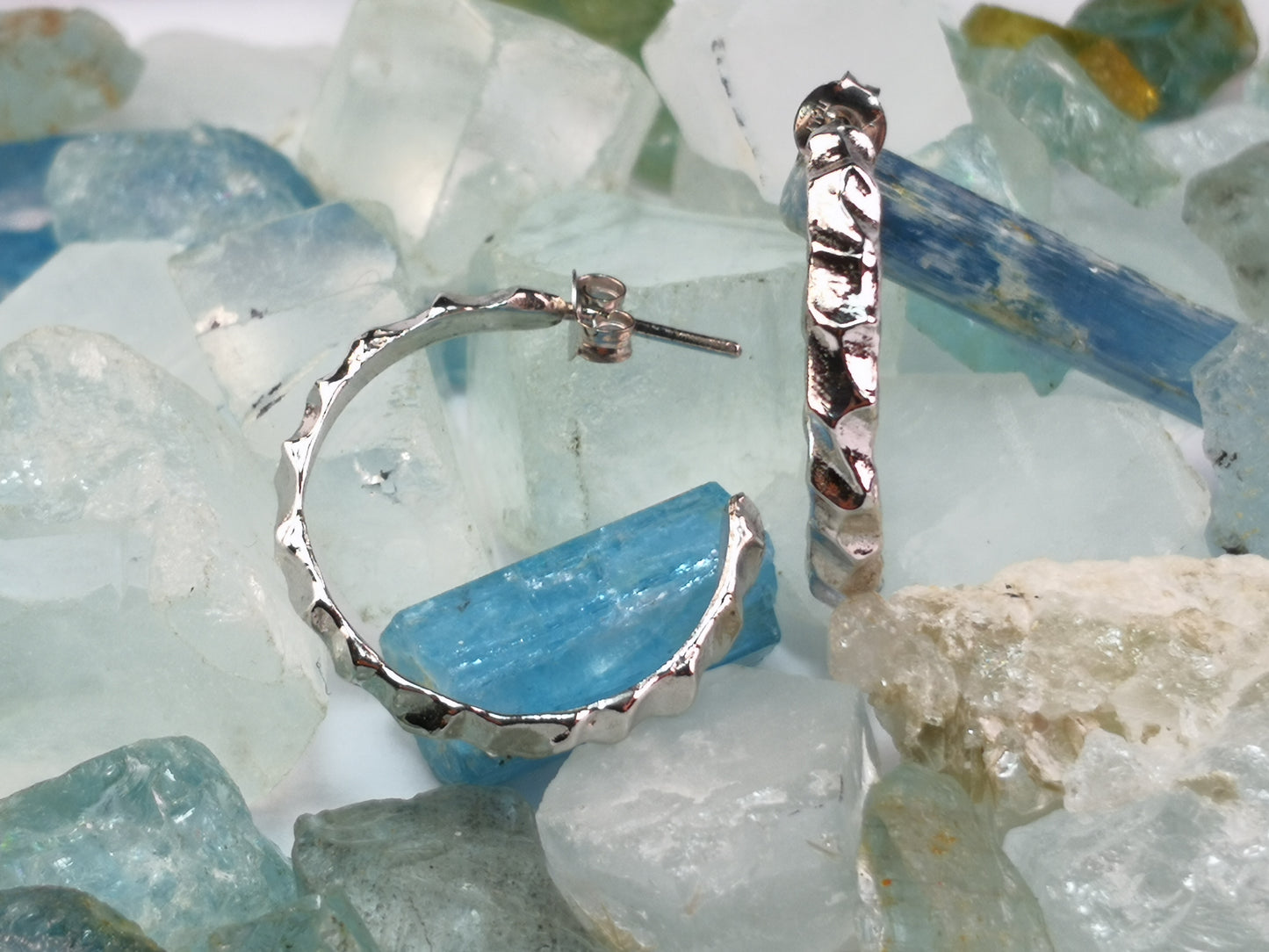 Orecchini "IceBand" in argento