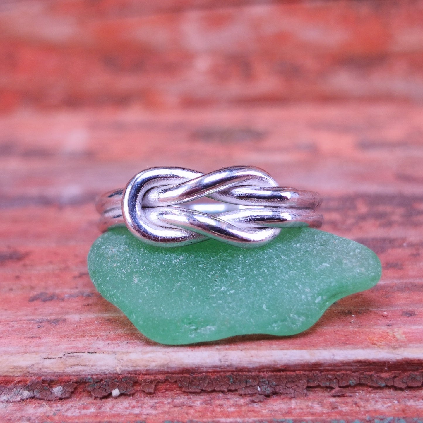 Anello "Nodo Piano" in Argento