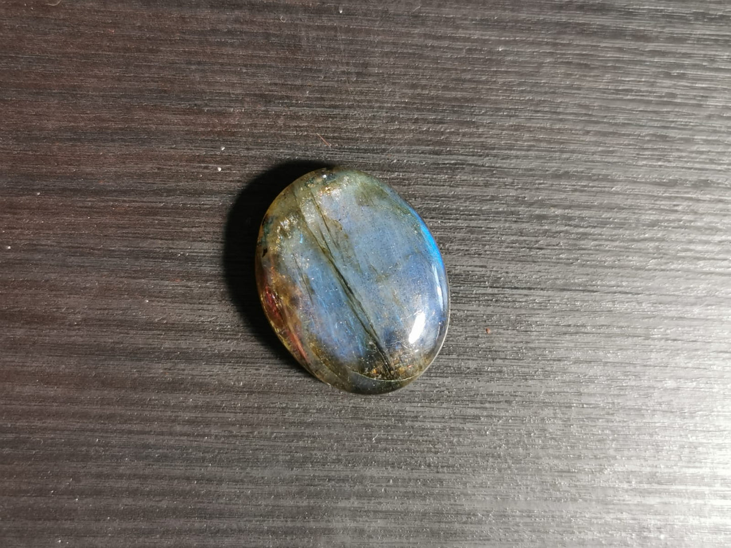 Labradorite taglio ovale cabochon 53,6 ct