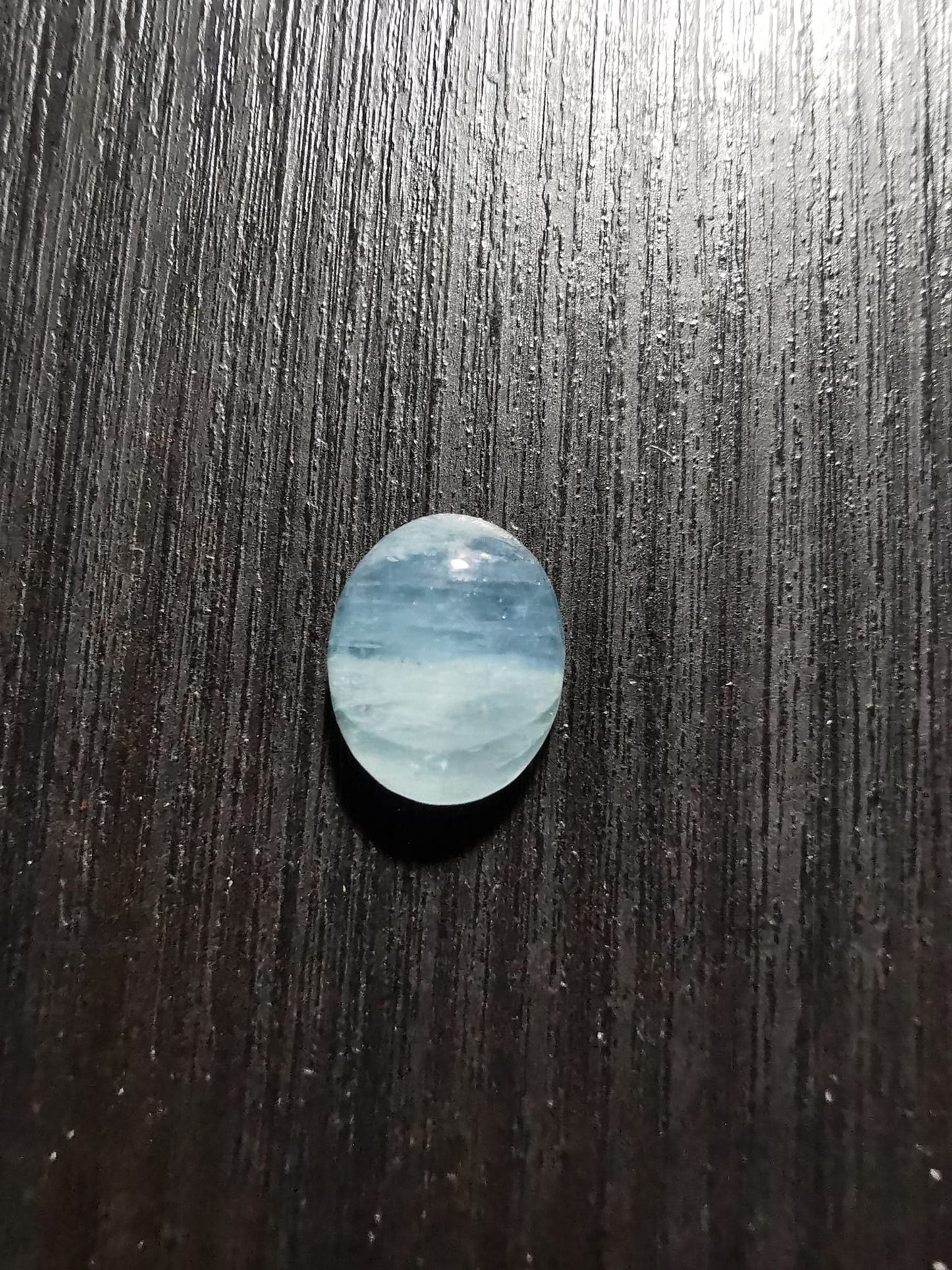 Acquamarina taglio ovale cabochon 2,87 ct
