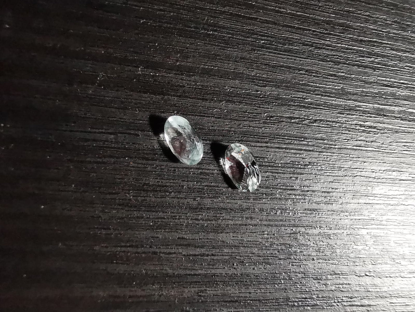 Coppia di Acquamarine taglio ovale 0,84 ct totali