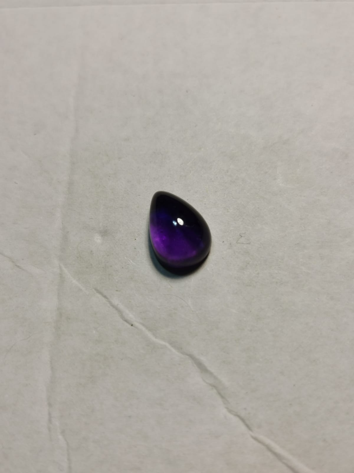 Ametista taglio goccia cabochon 5,09 ct