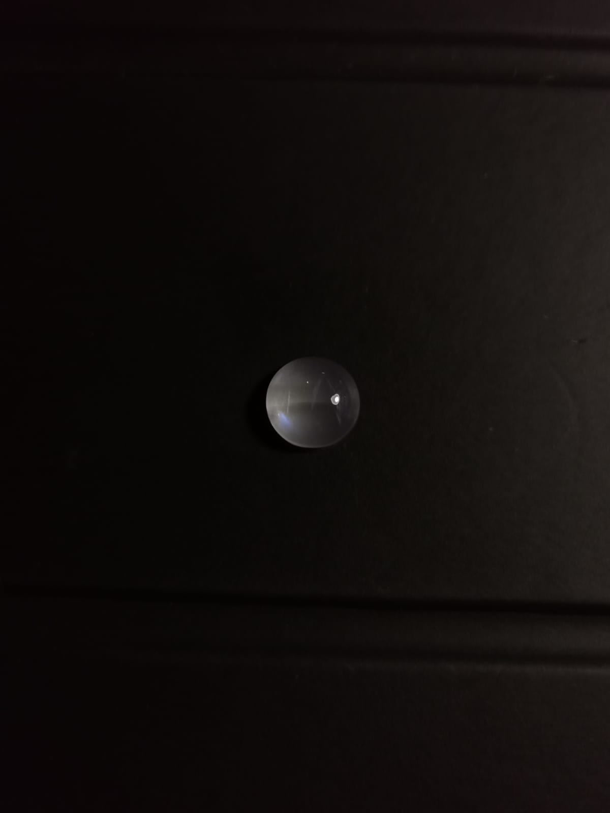 Adularia Pietra di Luna taglio rotondo cabochon 4,39 ct