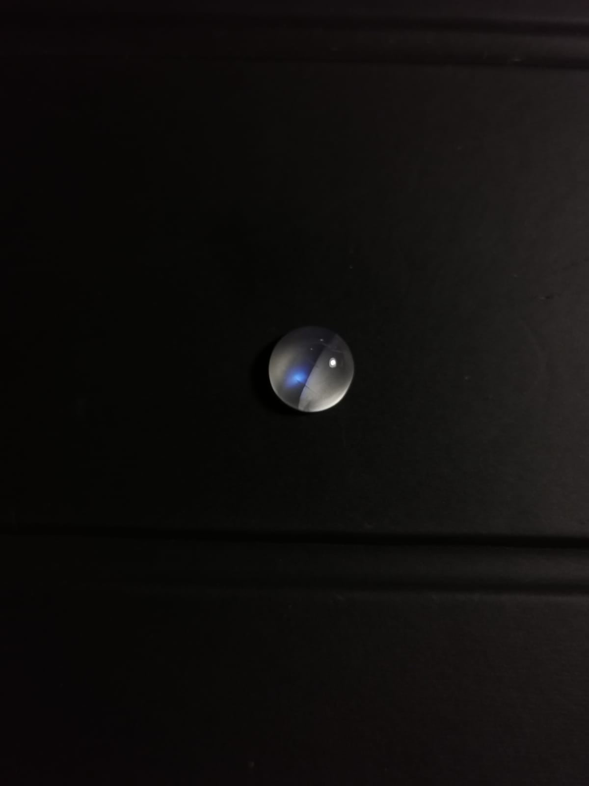 Adularia Pietra di Luna taglio rotondo cabochon 4,39 ct