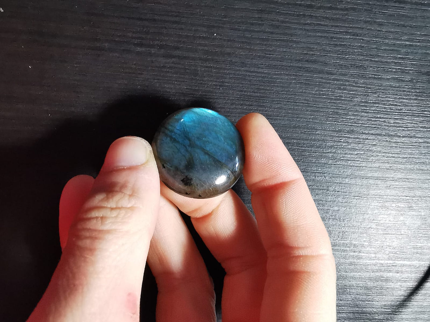 Labradorite taglio rotondo cabochon 41,1 ct