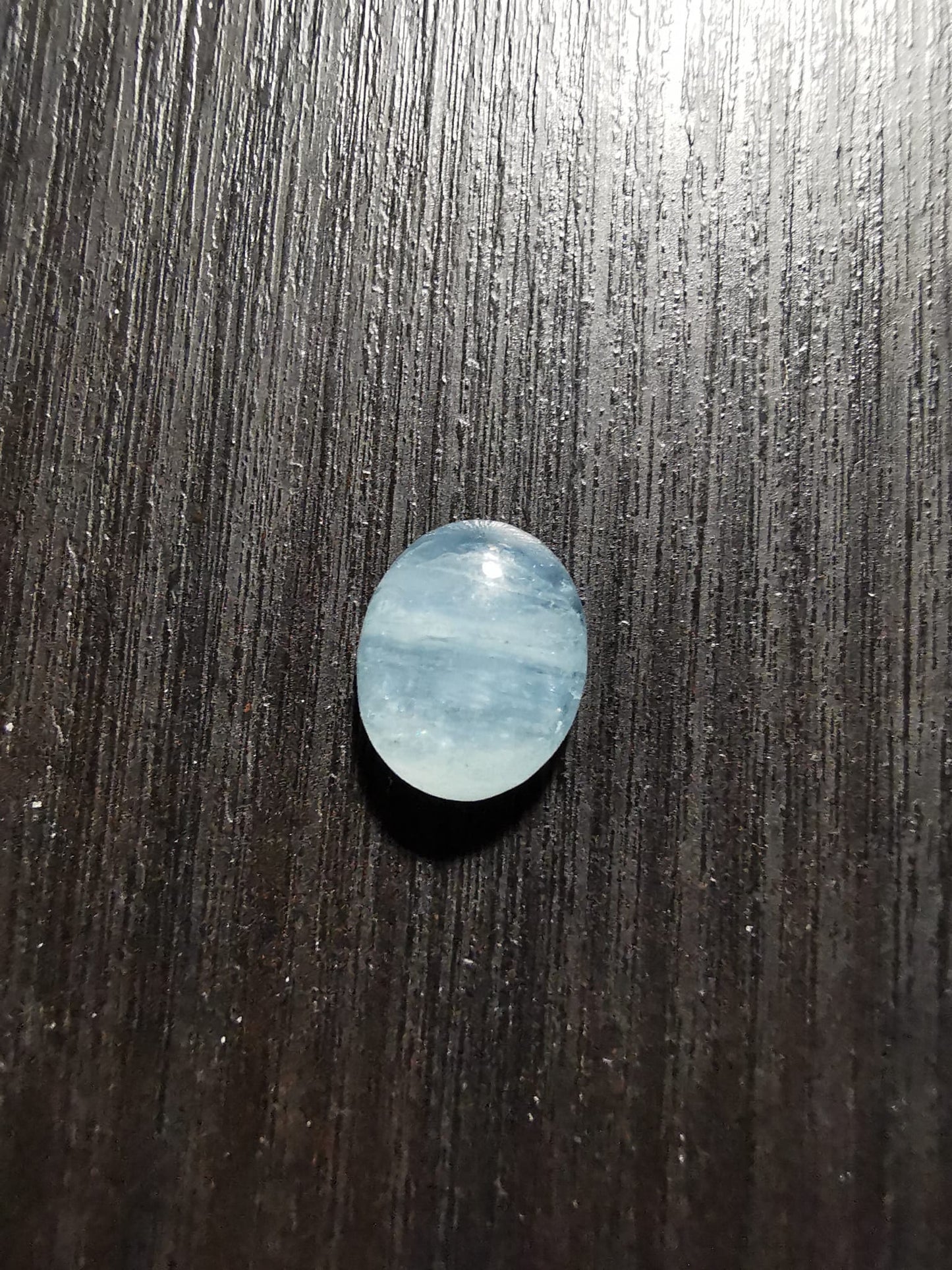 Acquamarina taglio ovale cabochon 2,87 ct
