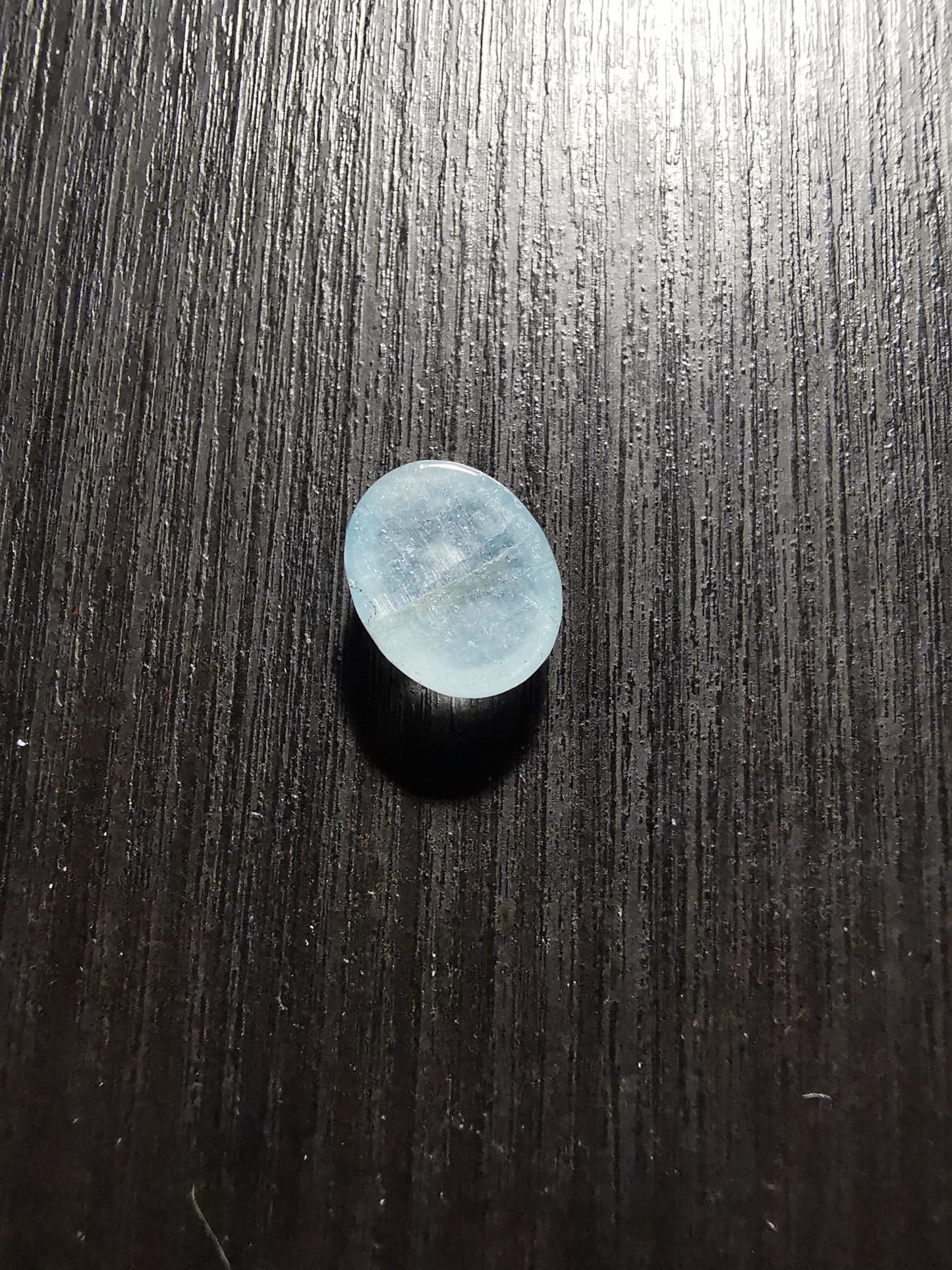 Acquamarina taglio ovale cabochon 2,87 ct