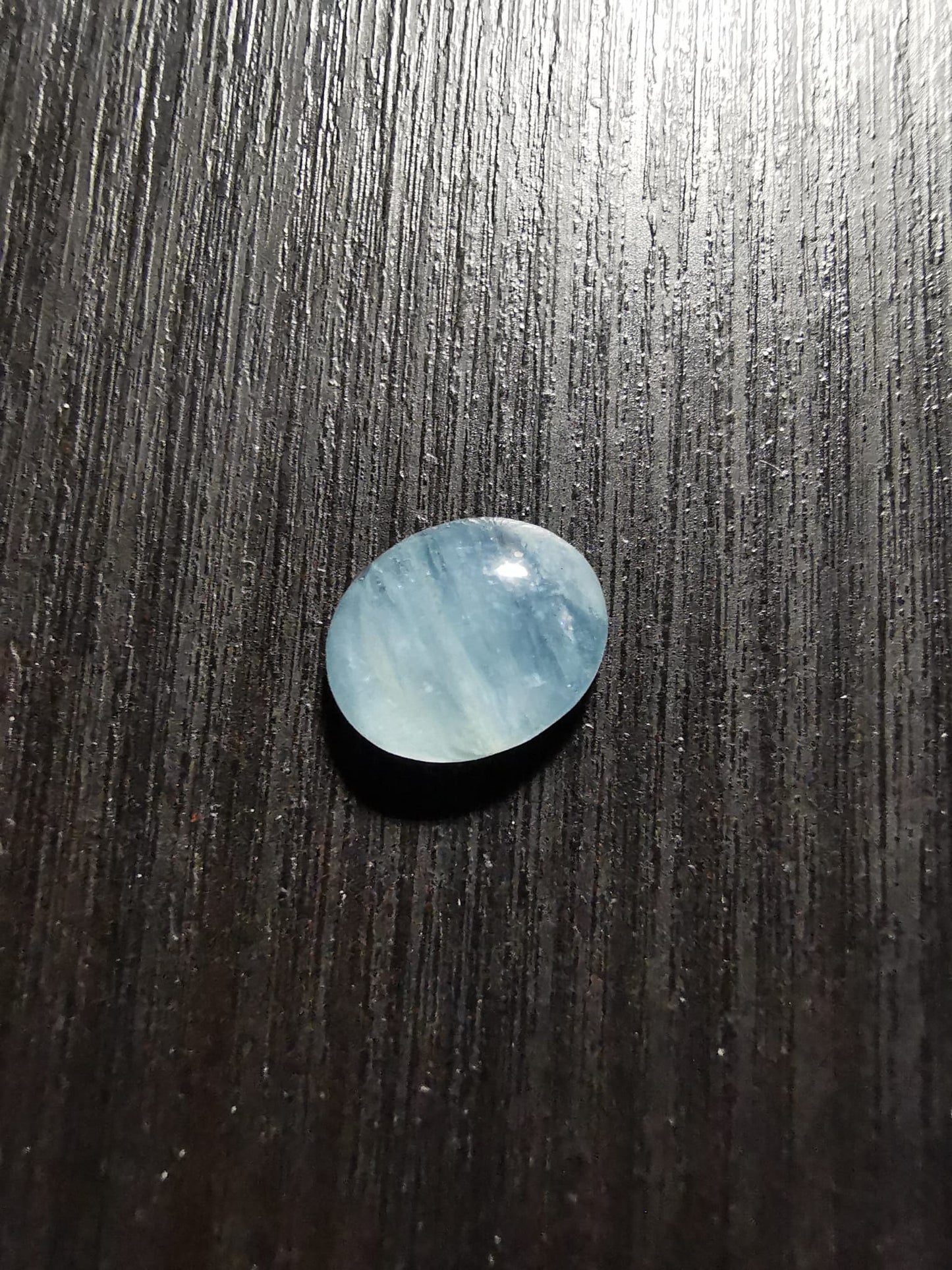 Acquamarina taglio ovale cabochon 2,87 ct