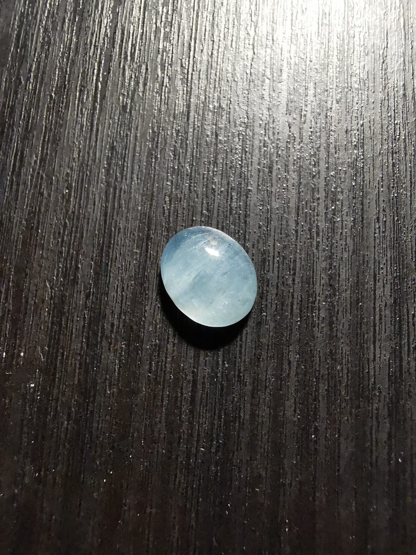Acquamarina taglio ovale cabochon 2,87 ct