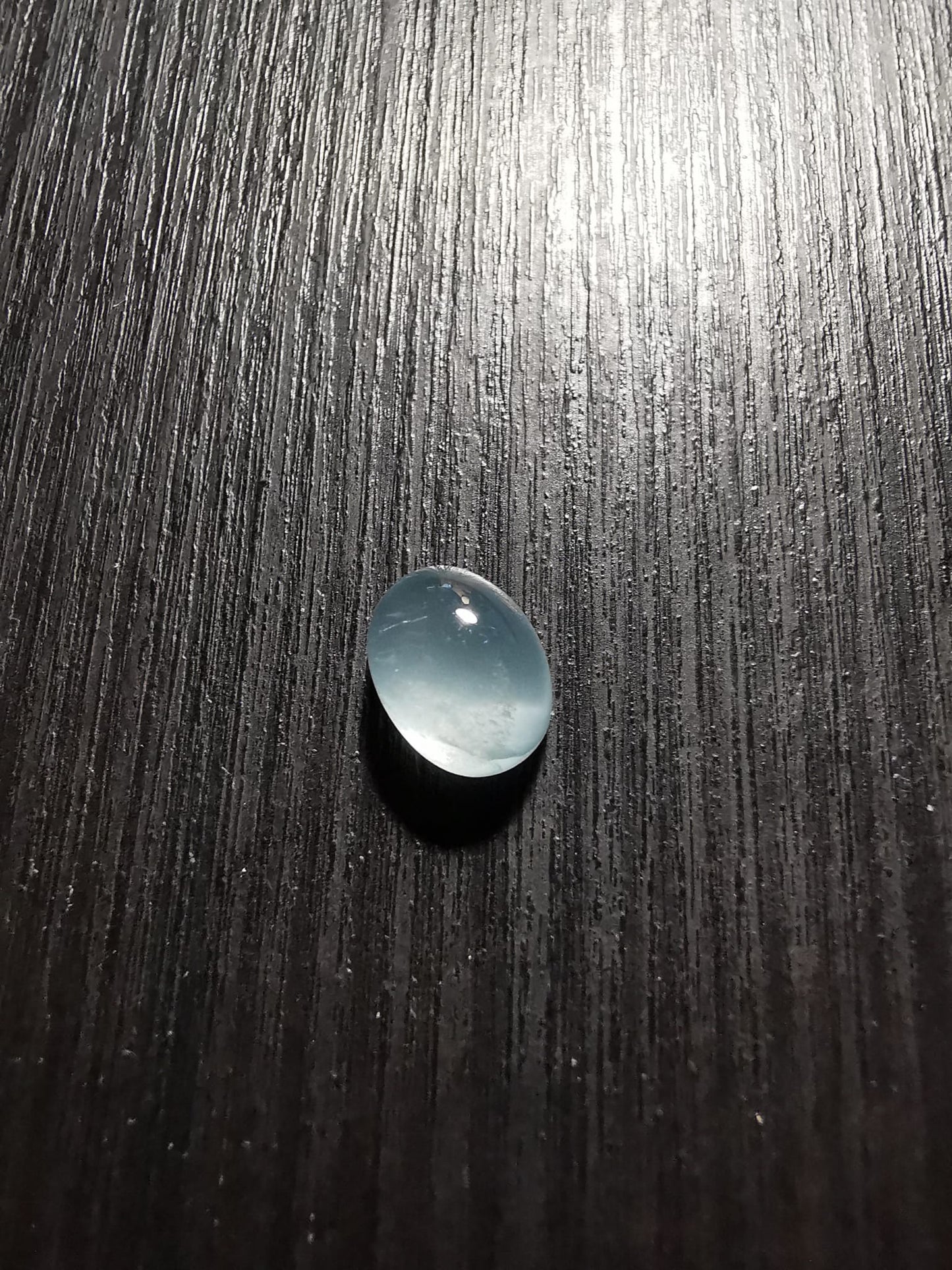 Acquamarina taglio ovale cabochon 2,83 ct