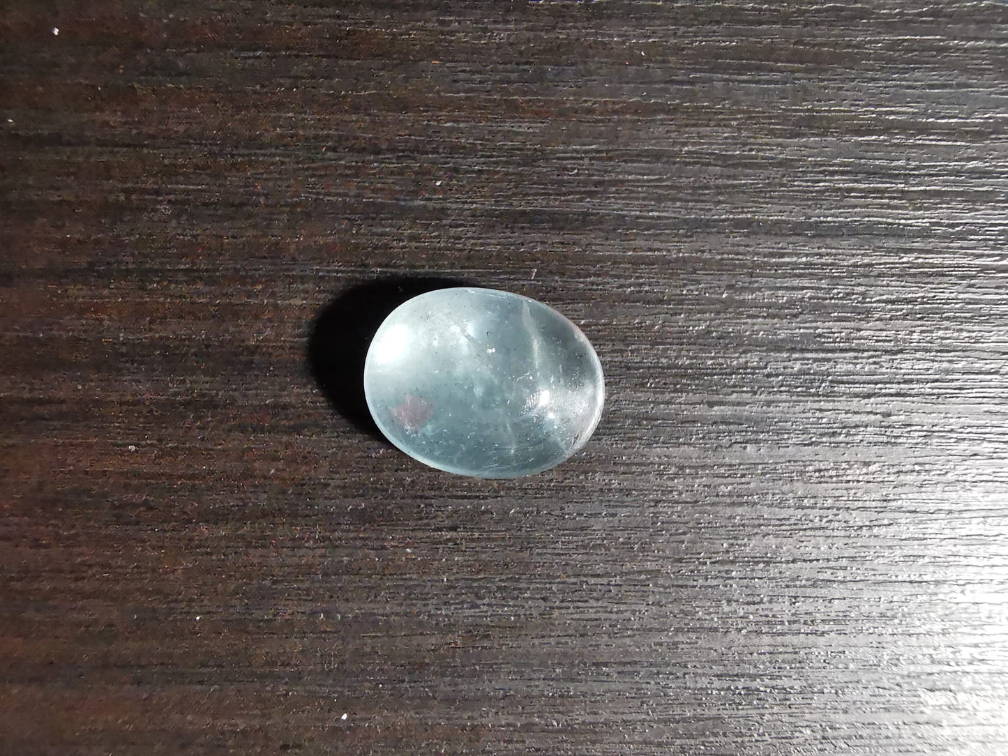Acquamarina taglio ovale cabochon 5,39 ct