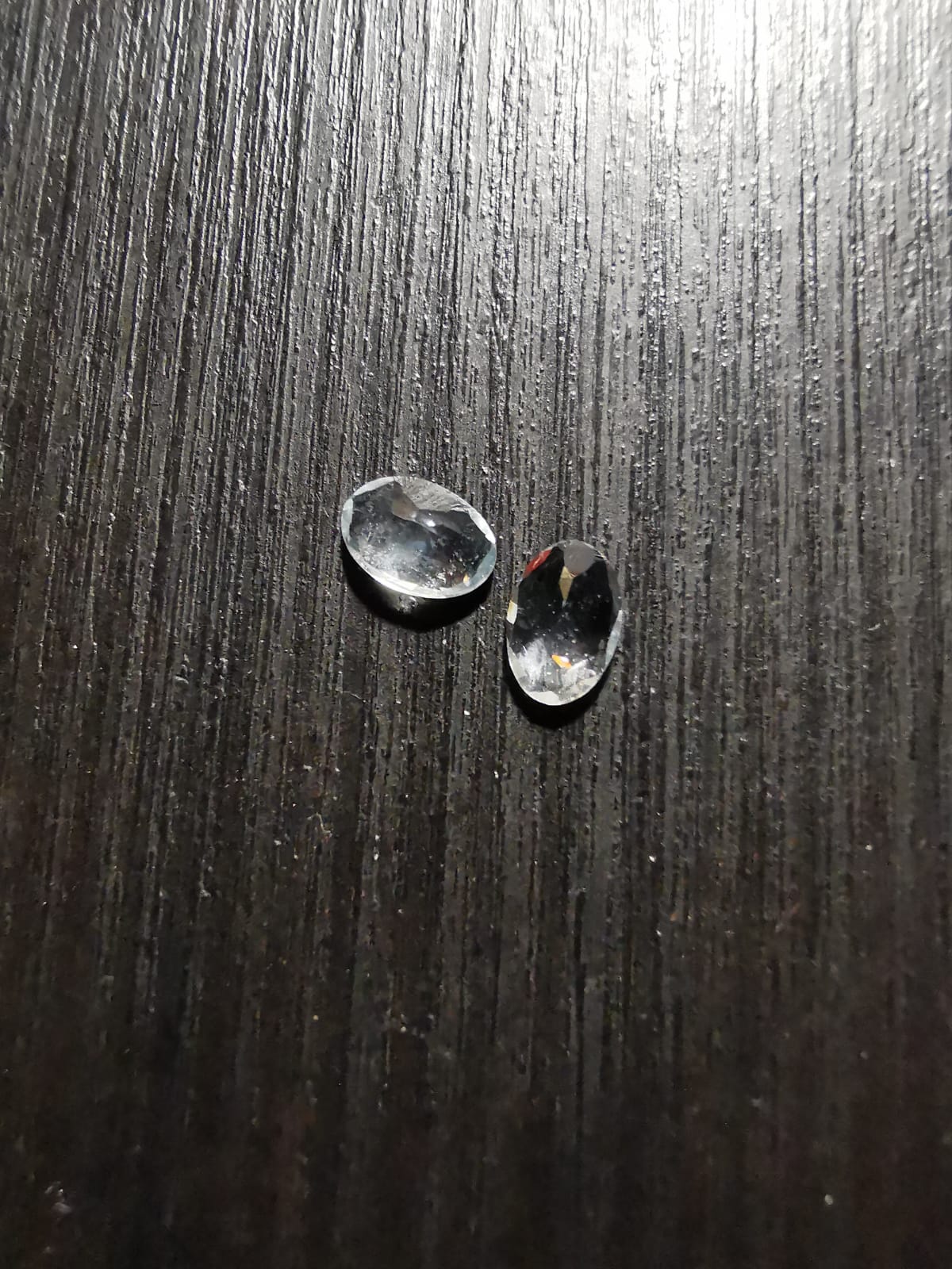 Coppia di Acquamarine taglio ovale 0,84 ct totali