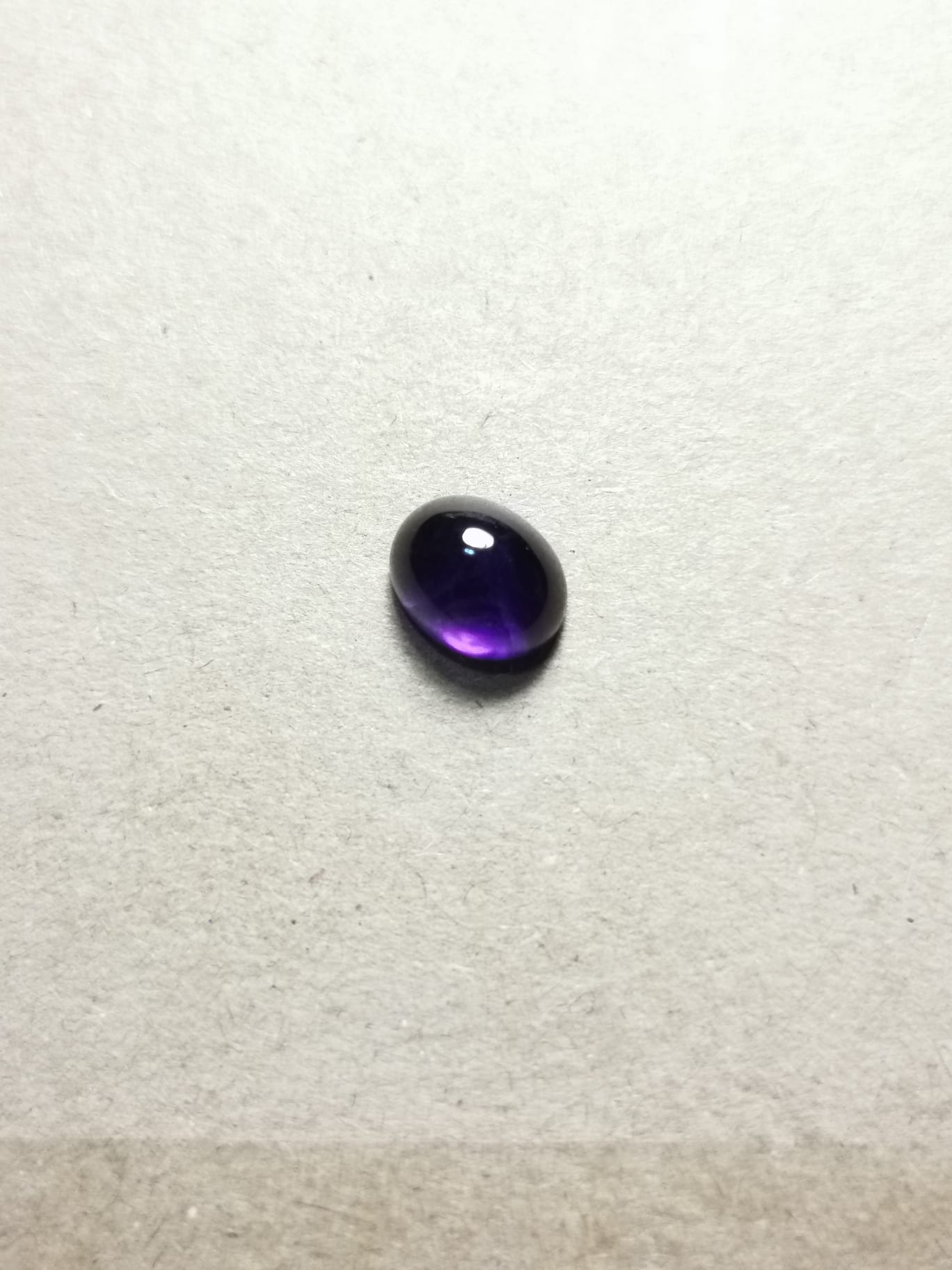 Ametista taglio ovale cabochon 3,03 ct