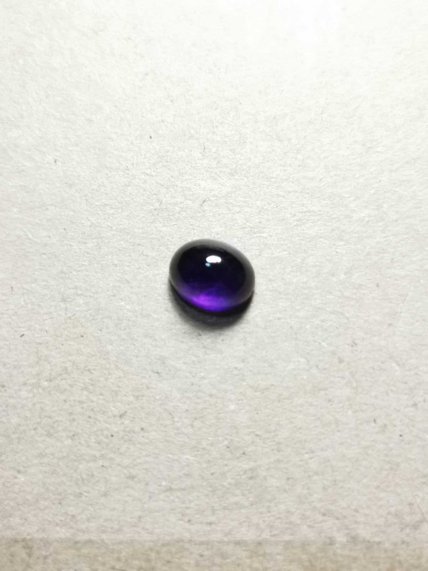 Ametista taglio ovale cabochon 3,03 ct