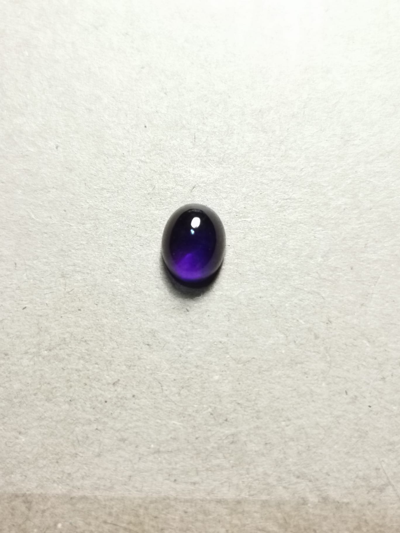 Ametista taglio ovale cabochon 3,03 ct