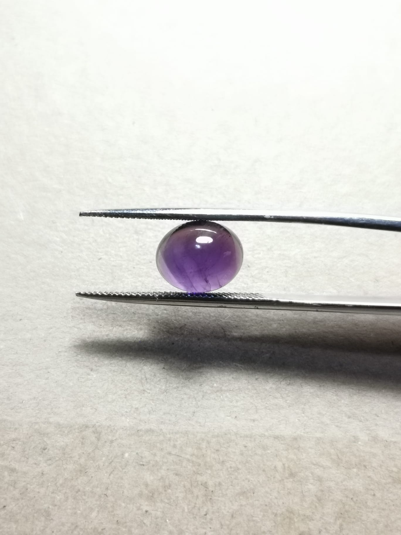 Ametista taglio ovale cabochon 3,96 ct