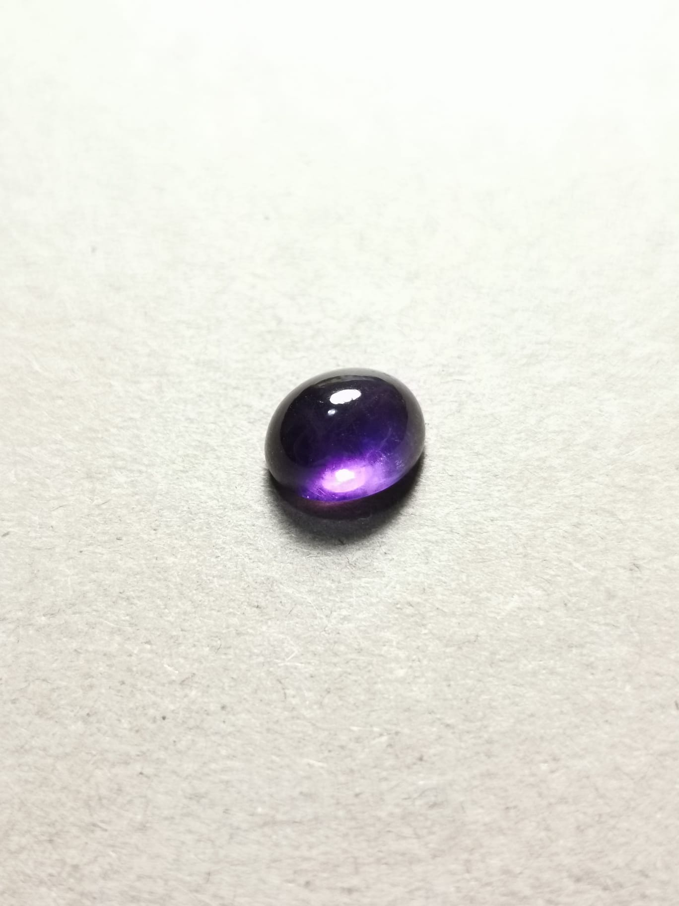 Ametista taglio ovale cabochon 3,25 ct