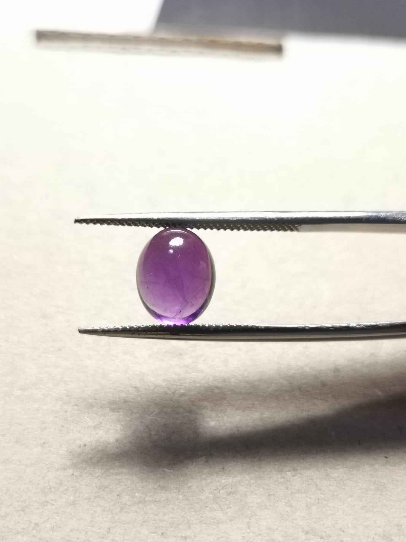 Ametista taglio ovale cabochon 3,25 ct