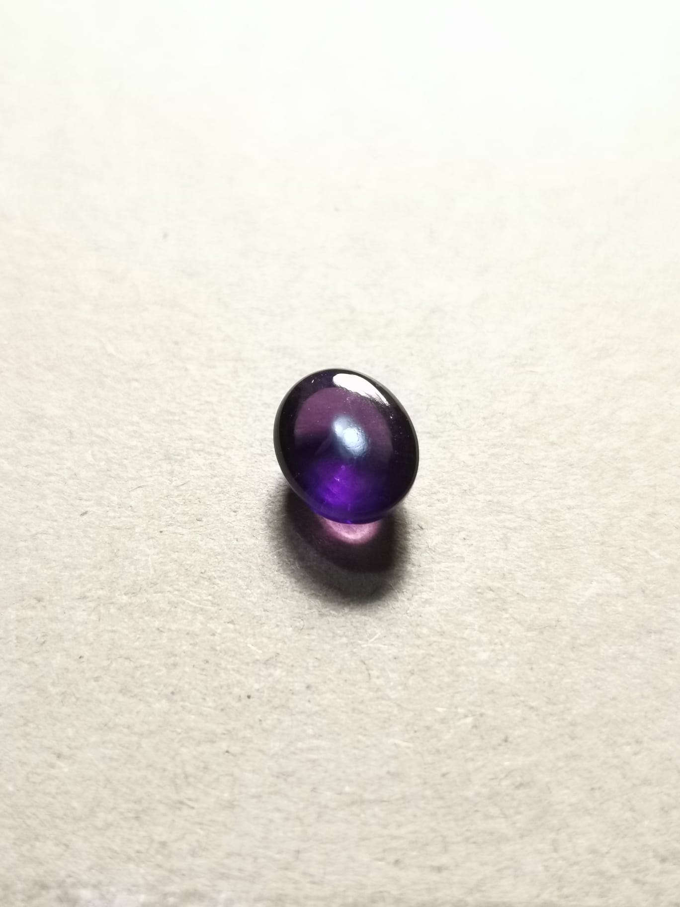 Ametista taglio ovale cabochon 3,25 ct