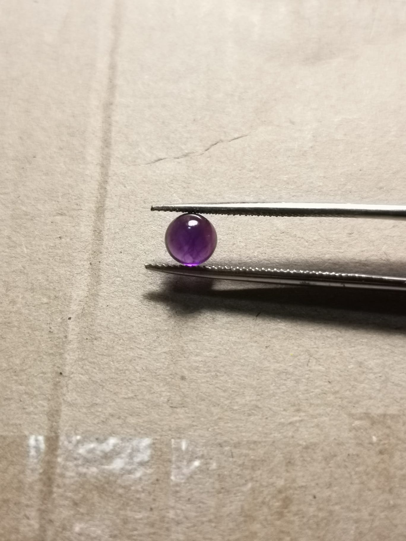 Ametista taglio rotondo cabochon 1,04 ct