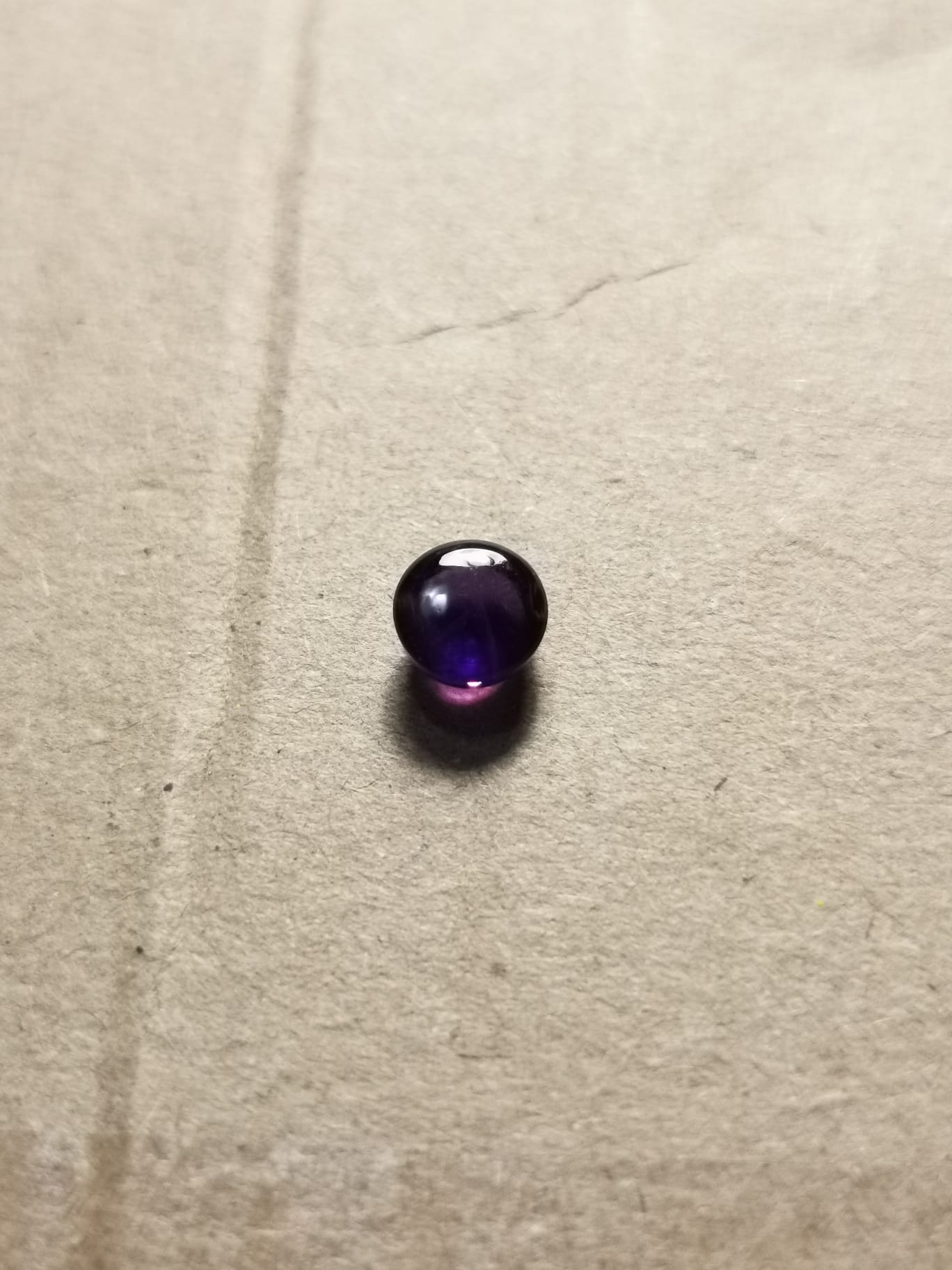 Ametista taglio rotondo cabochon 1,04 ct