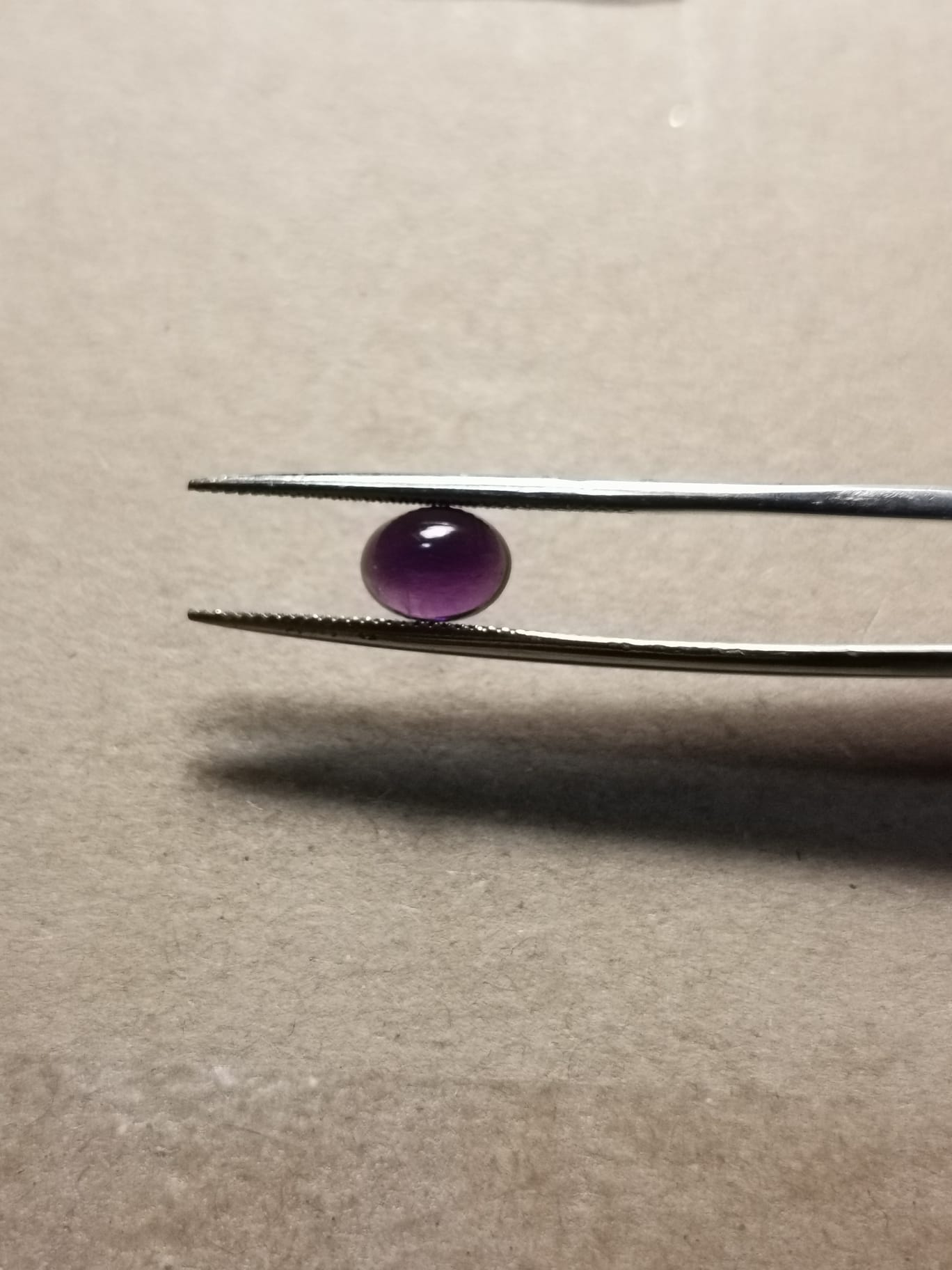 Ametista taglio ovale cabochon 1,43 ct