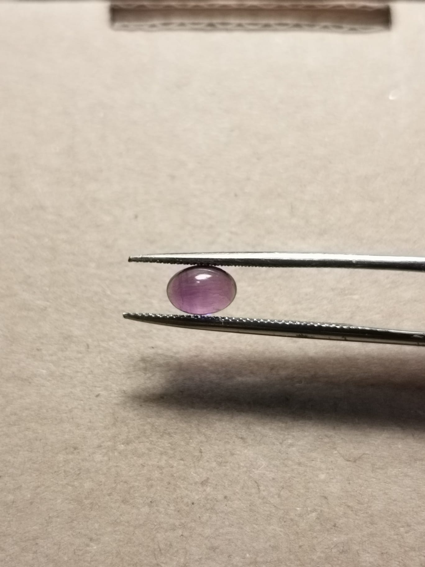 Ametista taglio ovale cabochon 0,98 ct
