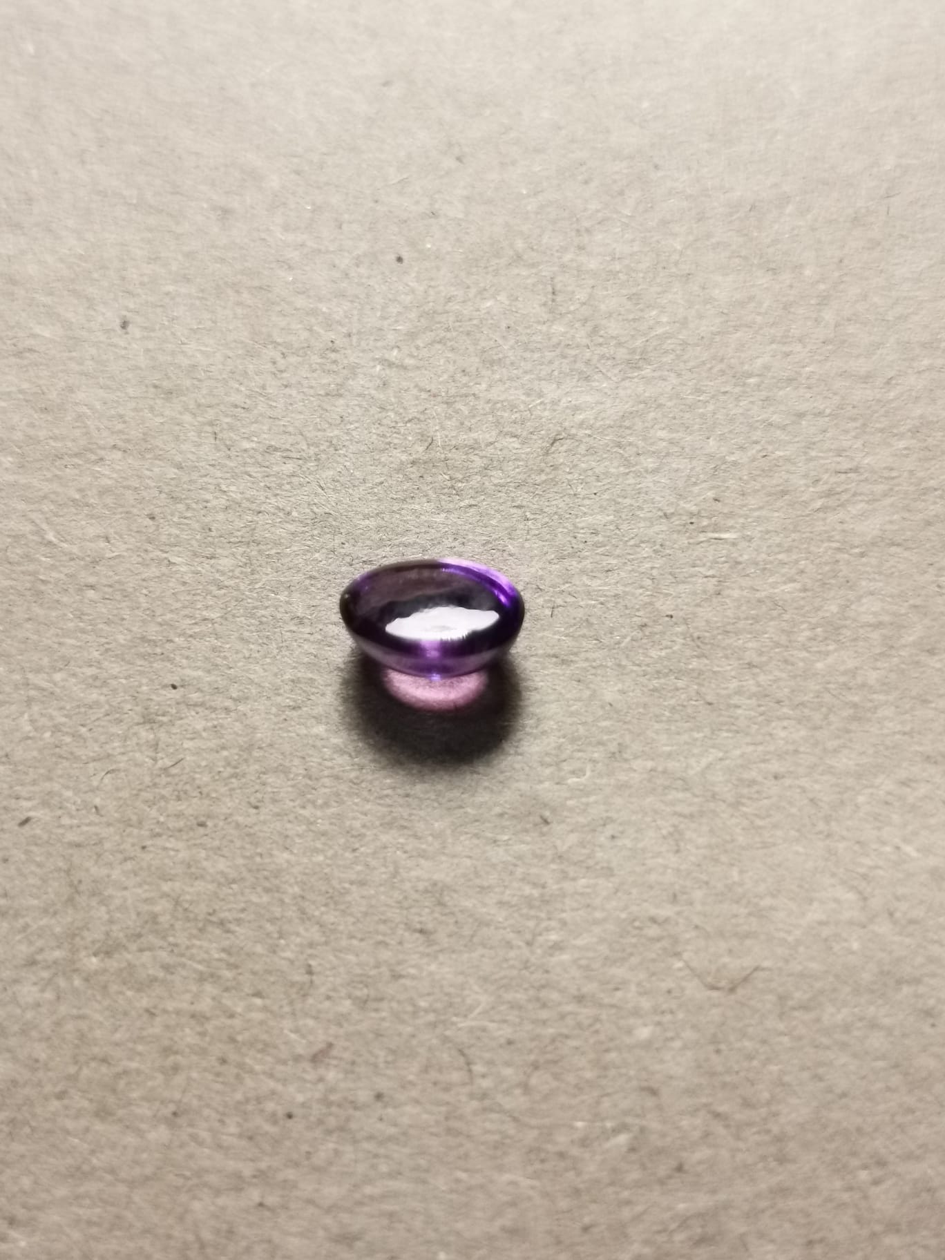 Ametista taglio ovale cabochon 0,98 ct