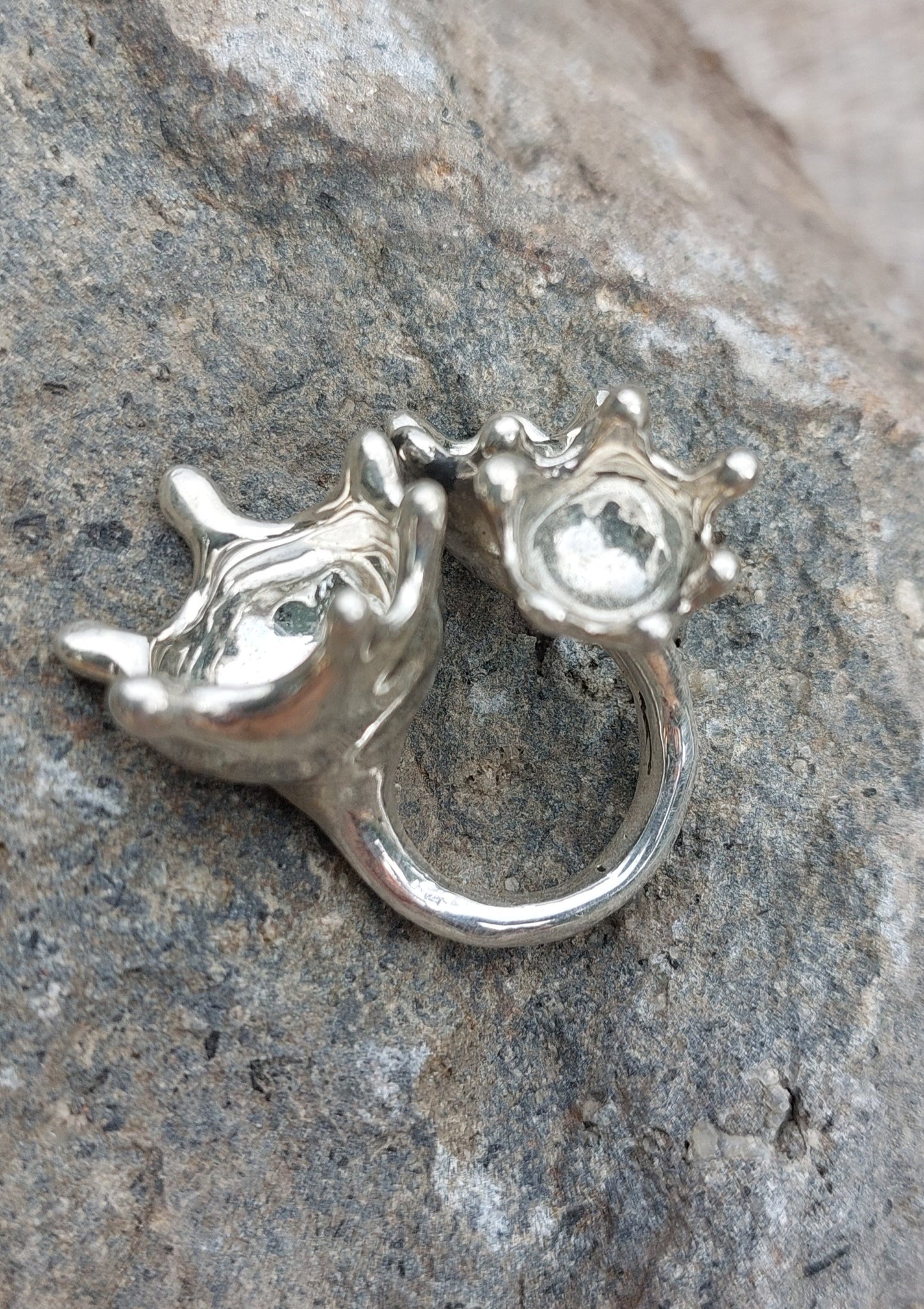 Anello "Tuffi" in argento