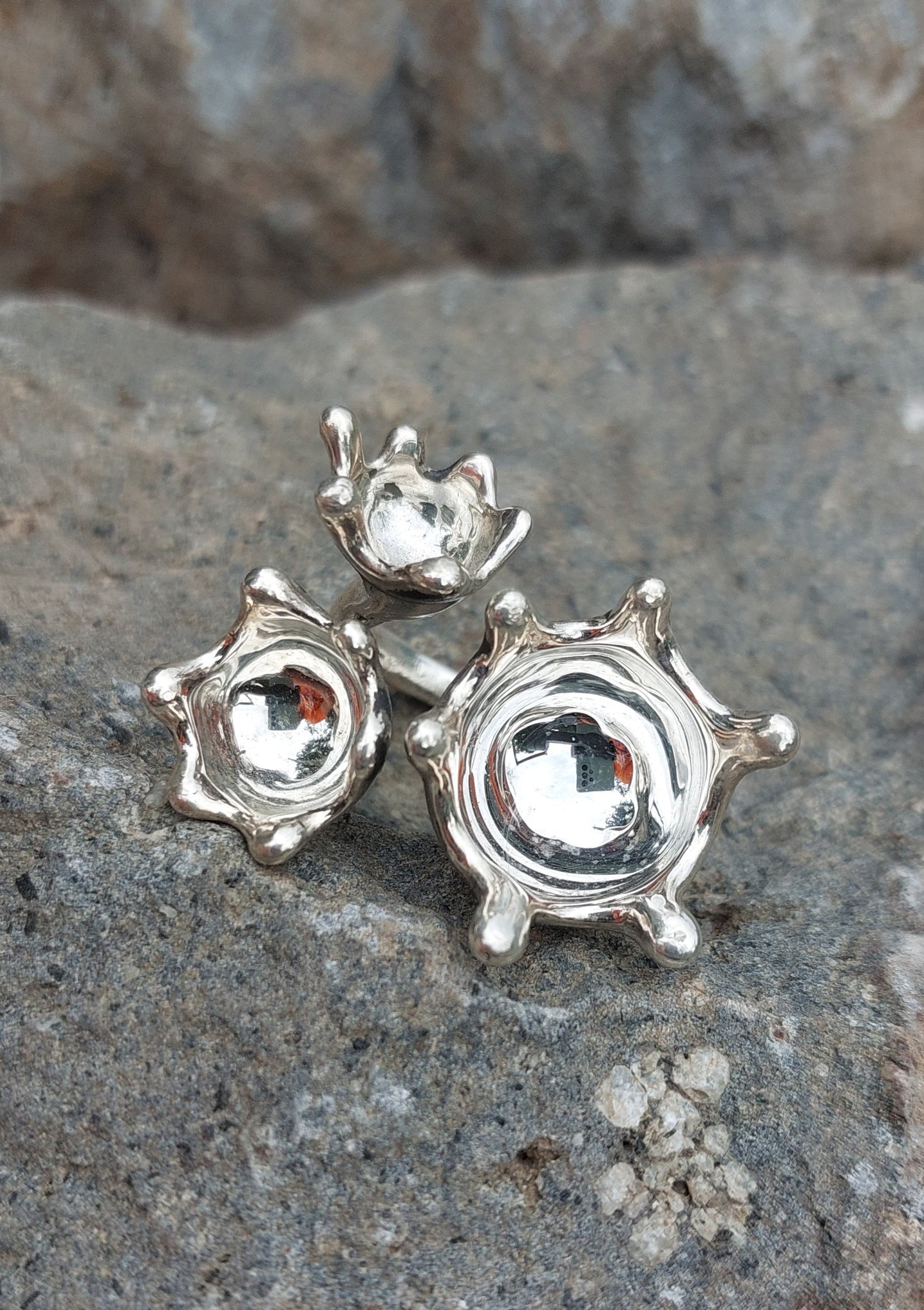 Anello "Tuffi" in argento