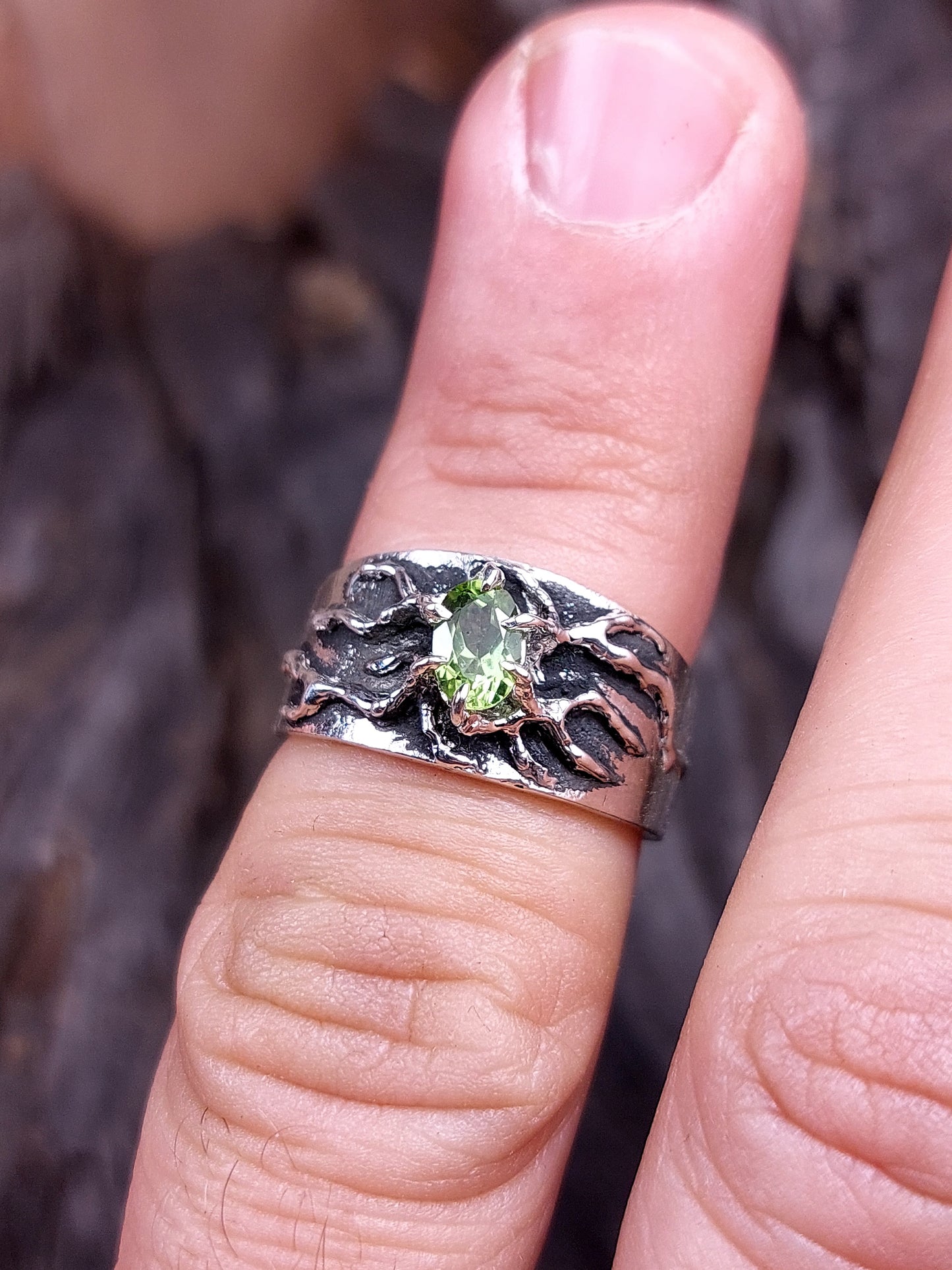 Fascia seme prezioso con peridoto