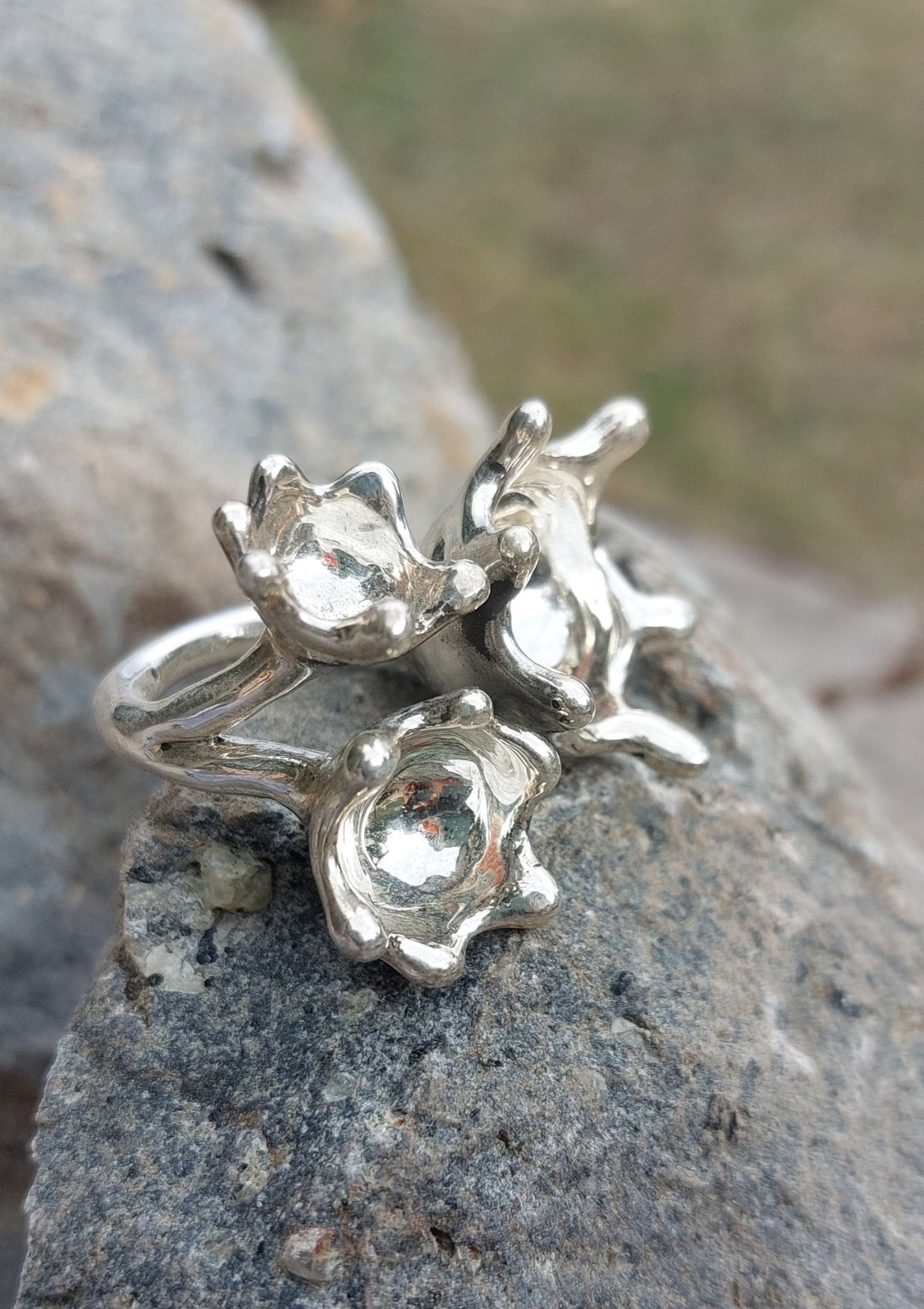 Anello "Tuffi" in argento