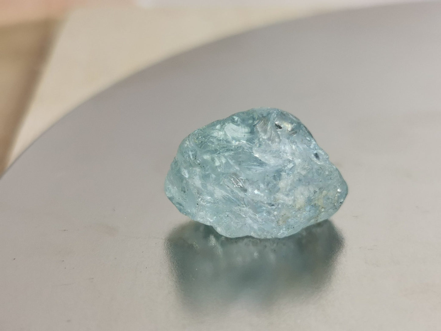 Acquamarina grezza 12,90 ct