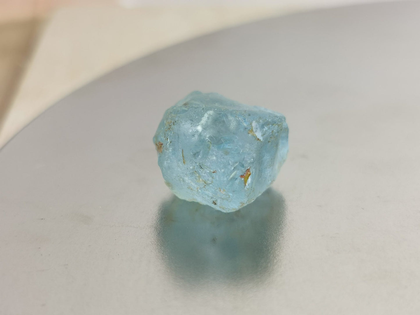 Acquamarina grezza 13,60 ct