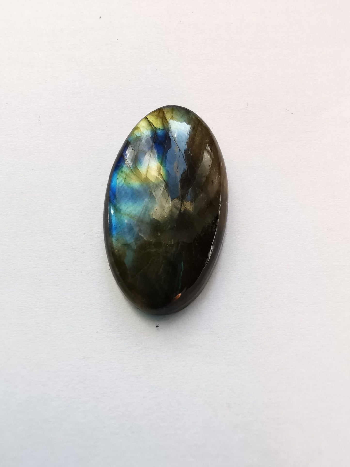 Labradorite taglio ovale cabochon 26,95 ct