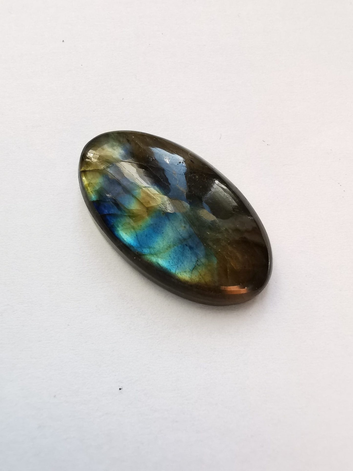 Labradorite taglio ovale cabochon 26,95 ct