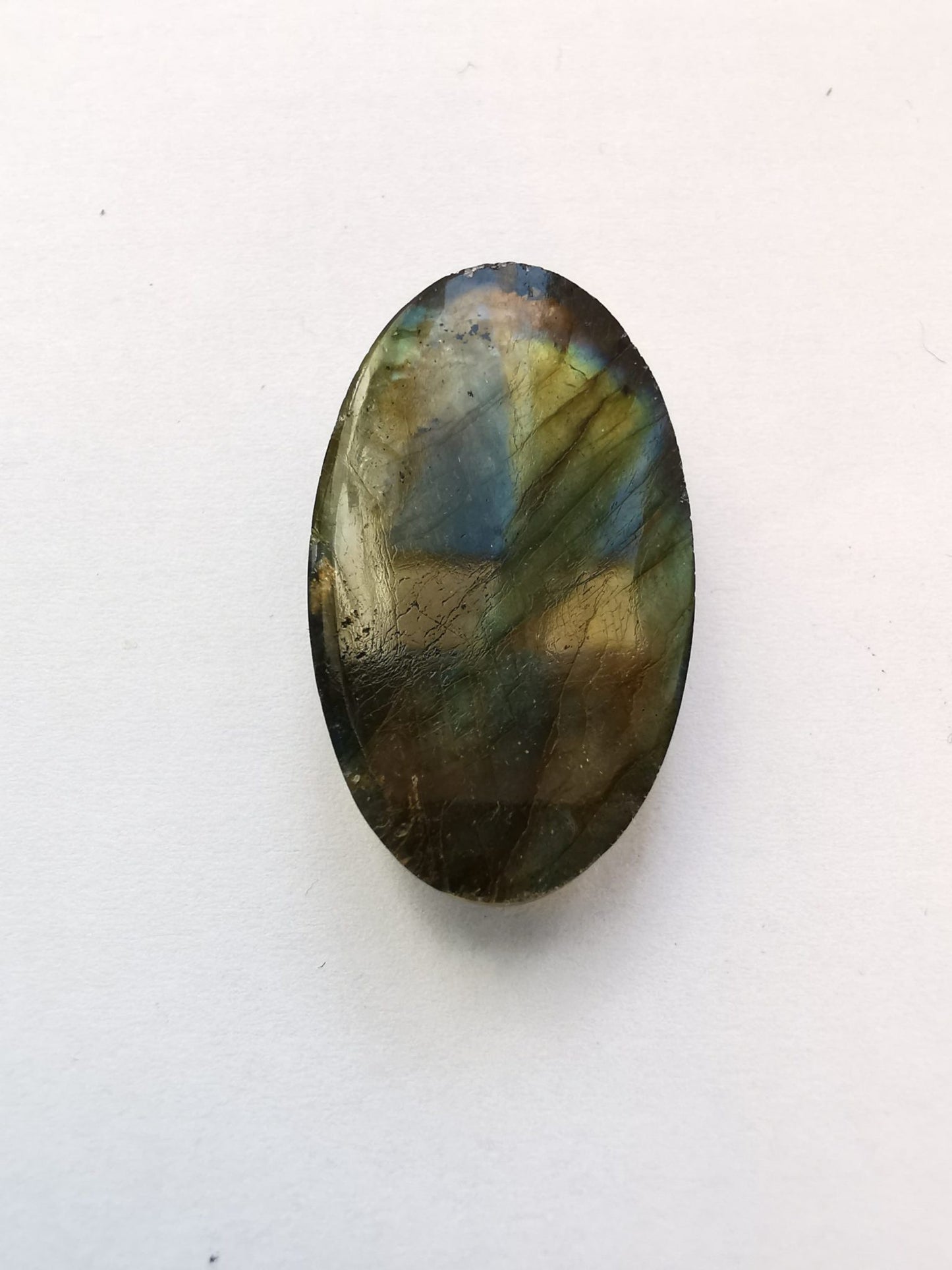 Labradorite taglio ovale cabochon 26,95 ct