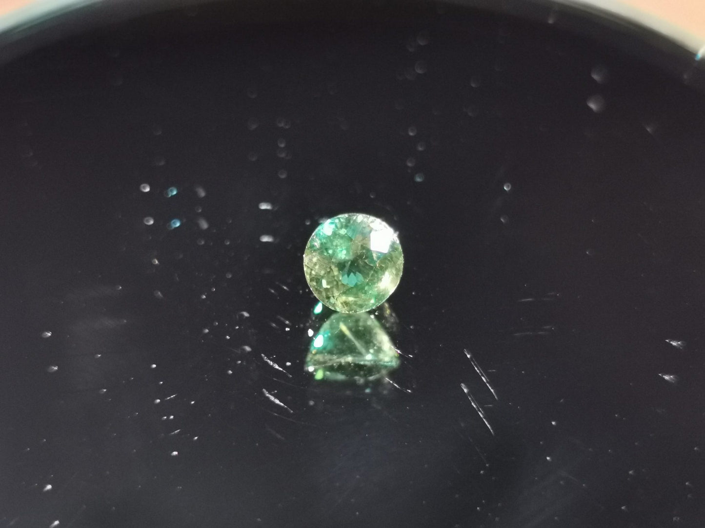 Apatite taglio rotondo 1,12 ct