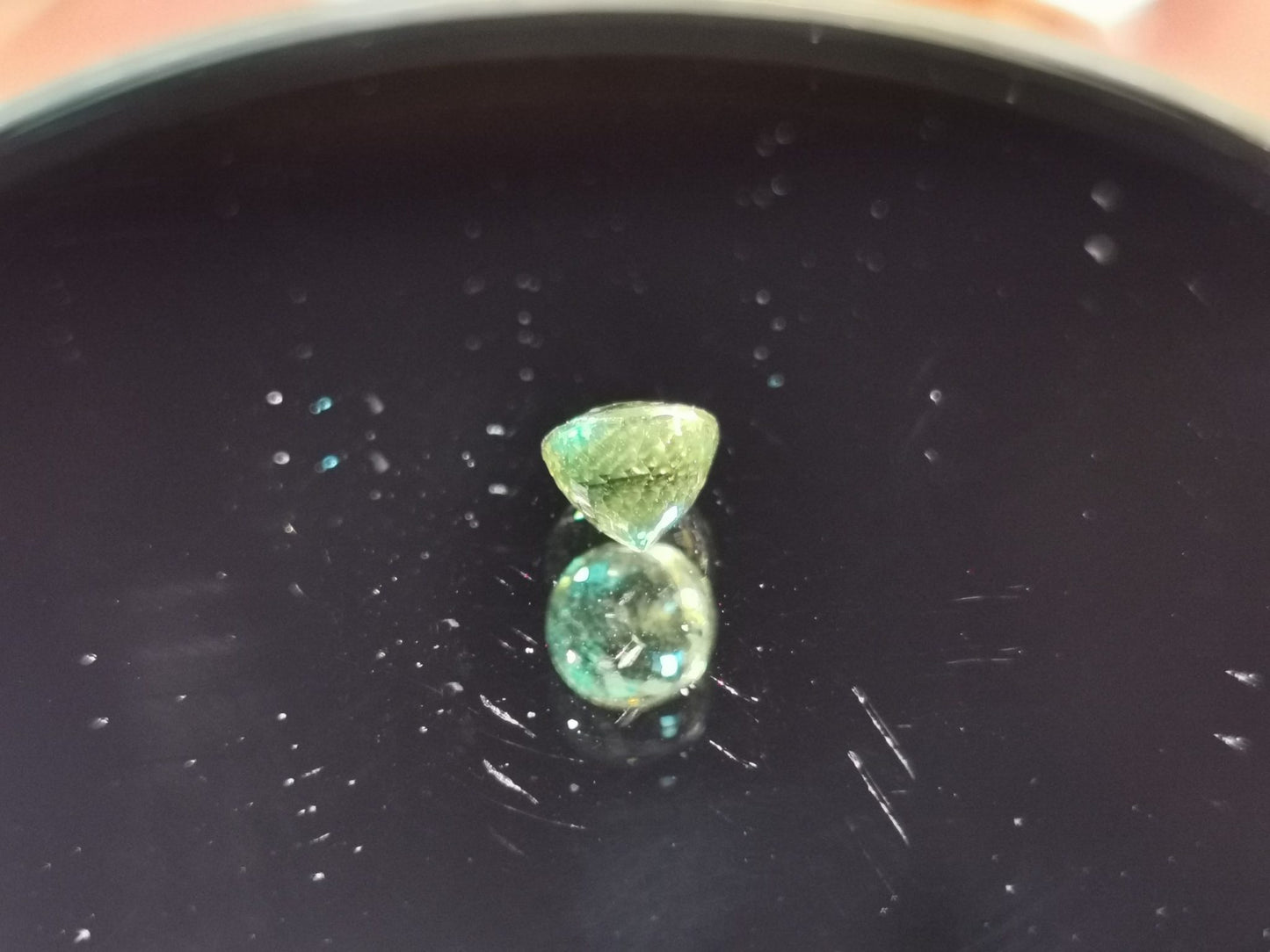 Apatite taglio rotondo 1,12 ct