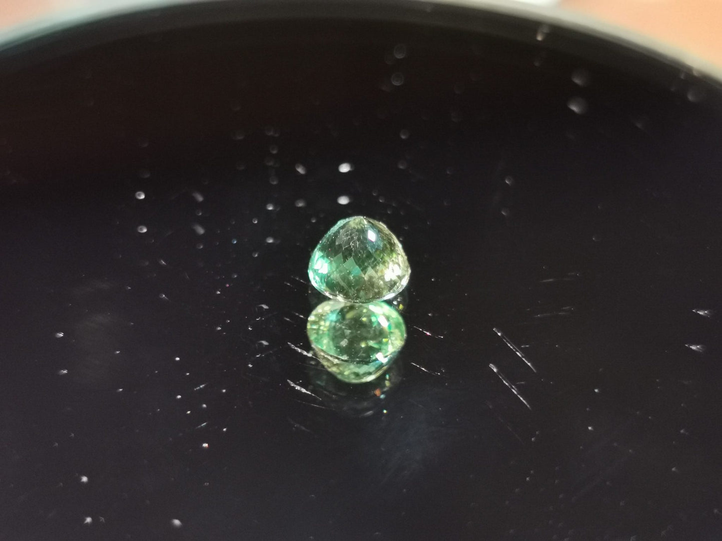 Apatite taglio rotondo 1,12 ct