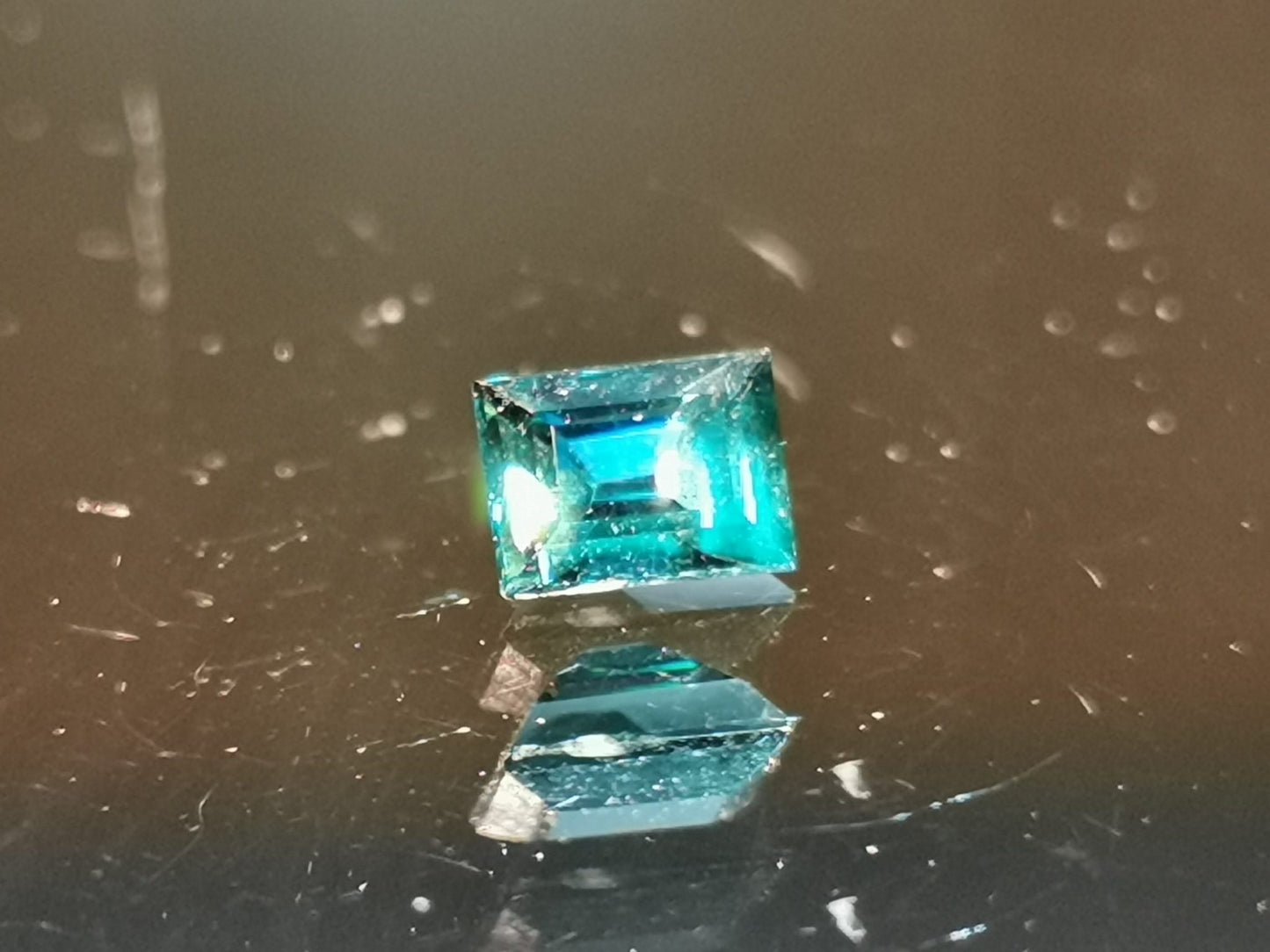 Tormalina taglio rettangolare 0,40 ct