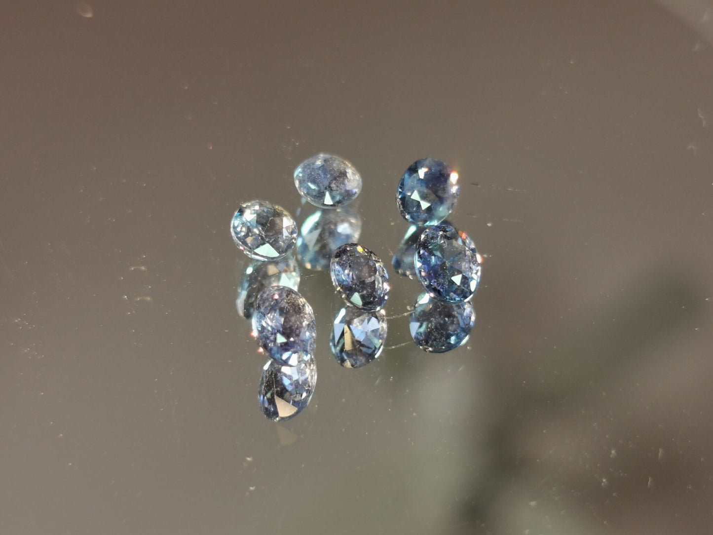 Lotto di 6 Zaffiri taglio ovale 2,35 ct totali