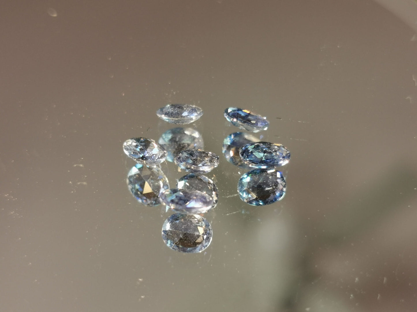Lotto di 6 Zaffiri taglio ovale 2,35 ct totali