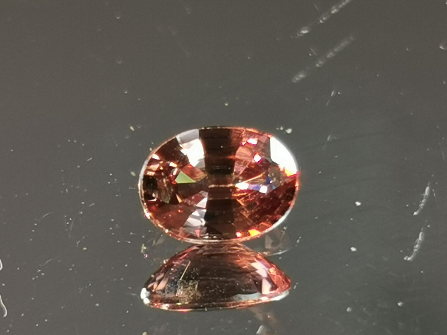 Zircone naturale taglio ovale 1,03 ct