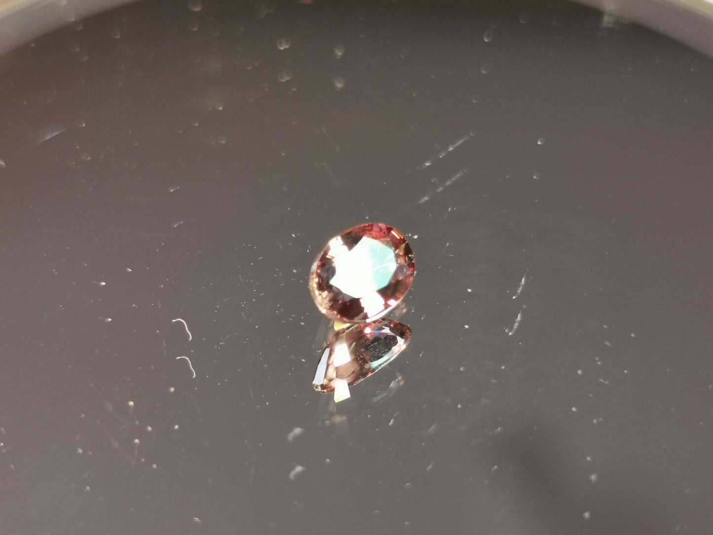 Zircone naturale taglio ovale 1,03 ct