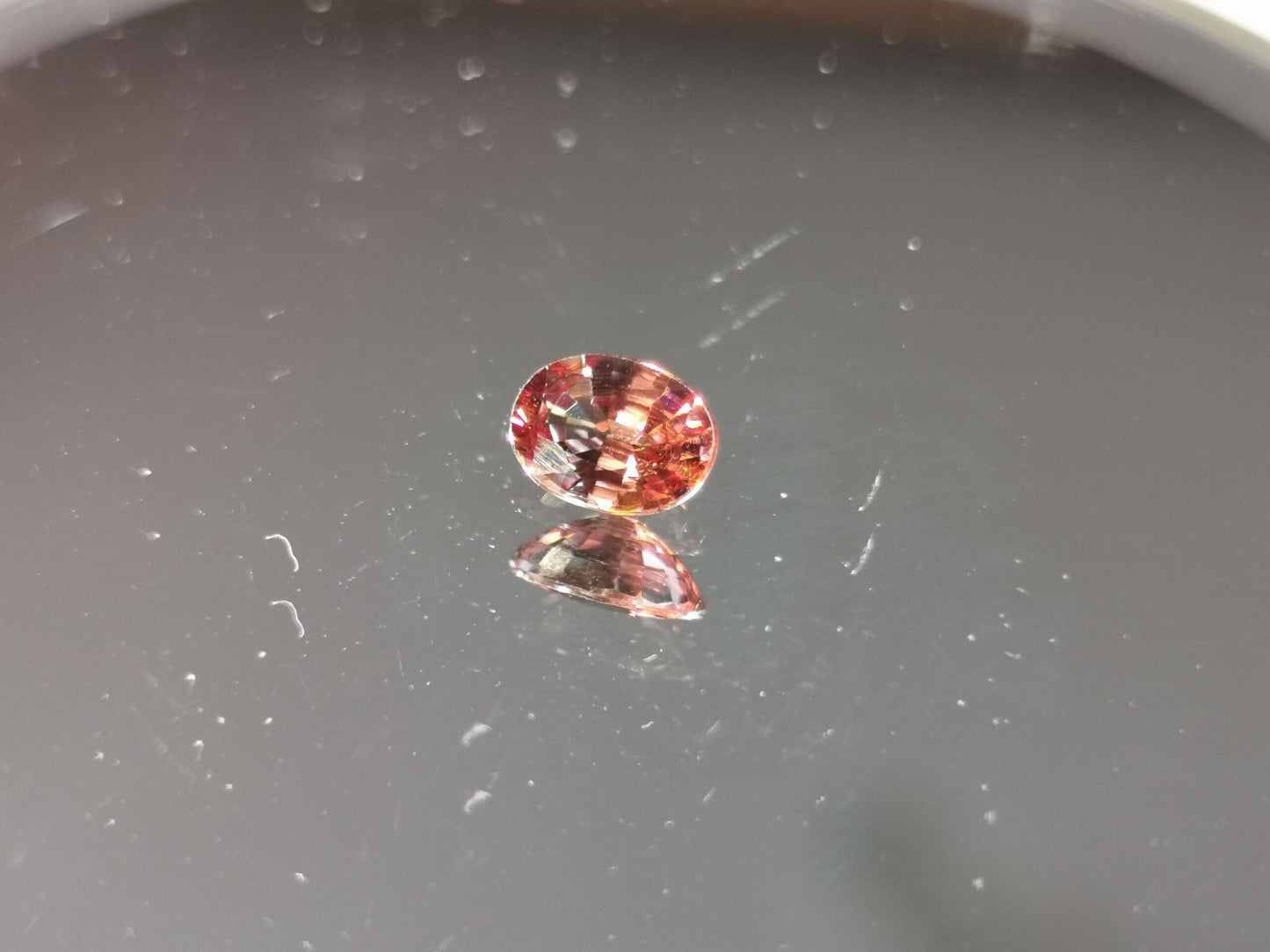 Zircone naturale taglio ovale 1,03 ct